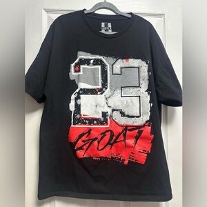 Hustle x Bailey Apparel Michael Jordan 23 GOAT T-Shirt Size 3XL